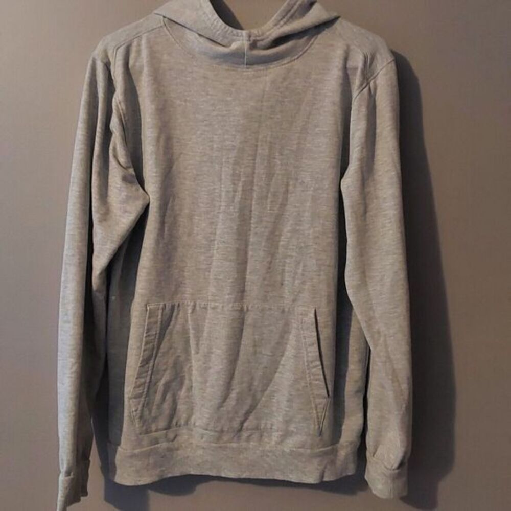Z By Zella Shirt Women's Size 18-20 Gray Heather Pullover Long Sleeve Round Neck